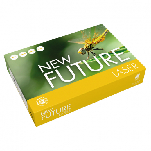 New Future Kopierpapier 95389A80S A4 2fach gel.80g 500 Bl.,