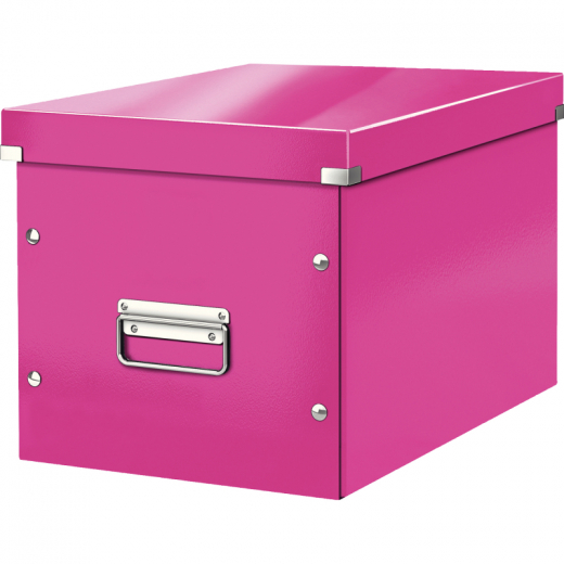 Leitz Archivbox Click & Store Cube 61080023 L pink, - 128015836