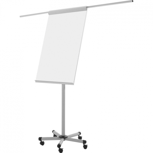 Bi-office Flipchart EA4806136 ausziehbar magnetisch 70x100 grau, - 155613680