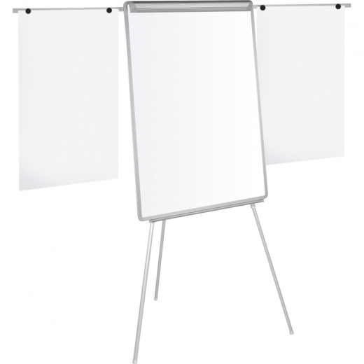 Bi-office Flipchart EA2306046 Dreibein magnetisch 70x102cm grau, - 166591