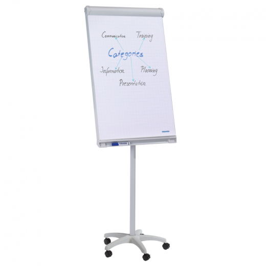 Franken Flipchart Mobil FC41 67x95cm Sternfuß hellgrau, - 602888