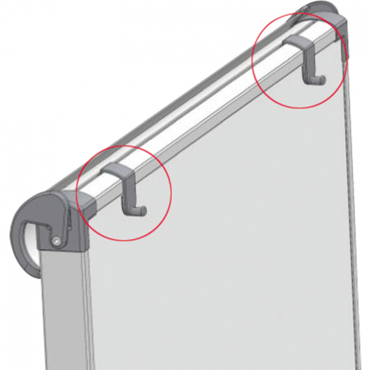 Franken Blockhalter A1070/132CH f. FC81/84/41/43 2 St./Pack., - 750915