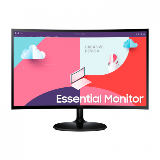 Samsung Monitor S24C364EAUXEN Curved 24Zoll,