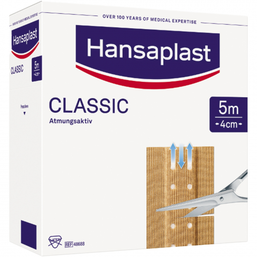 Hansaplast Pflaster CLASSIC 7577553 4cmx5m, - 191032900