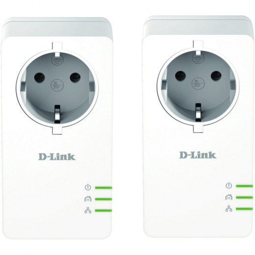 D-Link HomePlug Netzwerk Kit DHP-P601AV/E 1000Mbit Powerline AV2, - 793002700