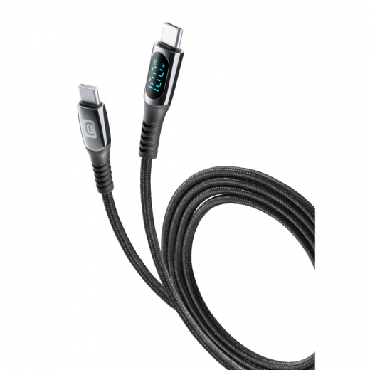 cellularline Kabel USB-C/USB-C USBDATADISC2CTAB2K 2m sw, - 728041800