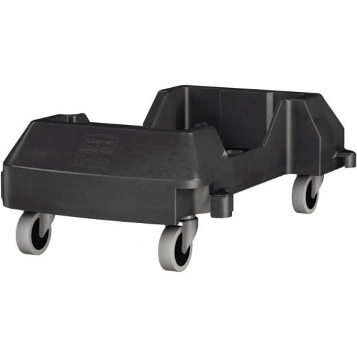 Rubbermaid Transportroller Slim Jim 1980602 Kunststoff schwarz, - 218498