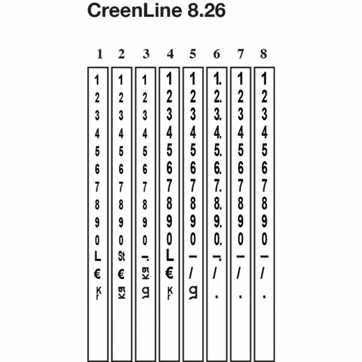 Creenline Preisauszeichnungsgerät 8.26 DT Focus ACLSET14890826, - 164477700