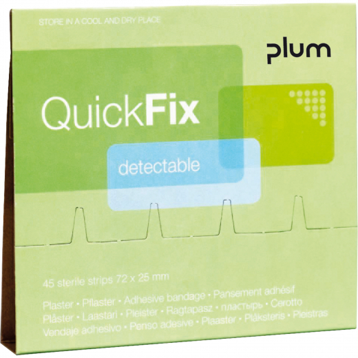 QuickFix Pflaster Refill 5513 Detectable 45 St./Pack., - 195068700