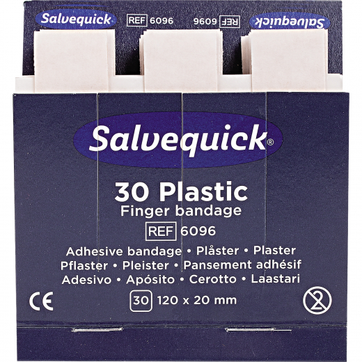 Salvequick Fingerverband 6096 wasserfest 30 St./Pack., - 195072800