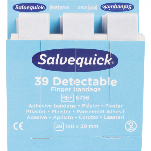 Salvequick Fingerverband 6796 detektierbar 39 St./Pack., - 195072900