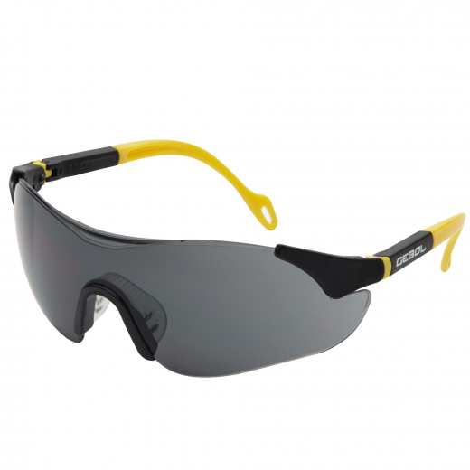 GEBOL Schutzbrille Safety Comfort 730002 getönt, - 195080304