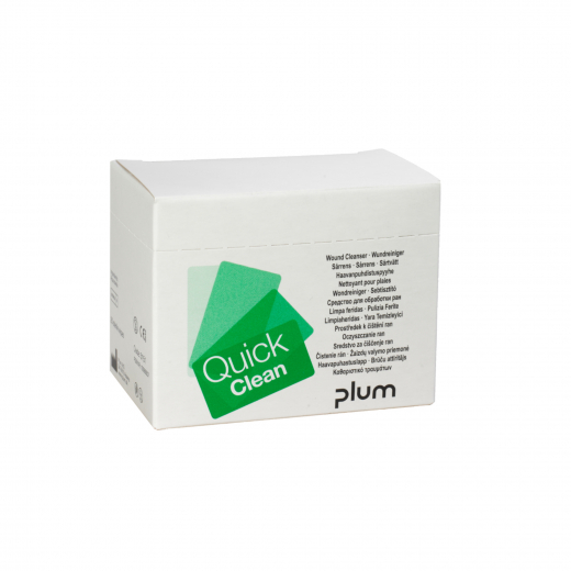 PLUM Wundreinigungstuch QuickClean 5151 20St., - 195087400