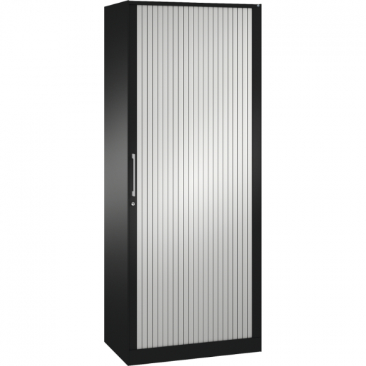 C+P Aktenschrank 143003000S10026 5OH 1980x800x435mm sgr/lgr,