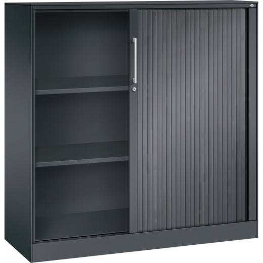 C+P Aktenschrank 143031000S10075 3OH 1310x1200x435mm sgr/sgr,