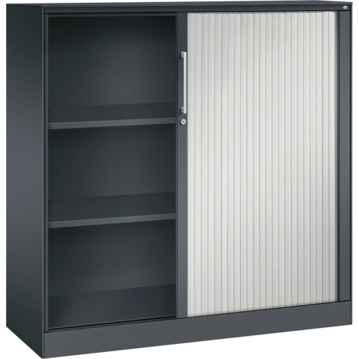 C+P Aktenschrank 143032000S10076 3OH 1310x1000x435mm sgr/lgr,