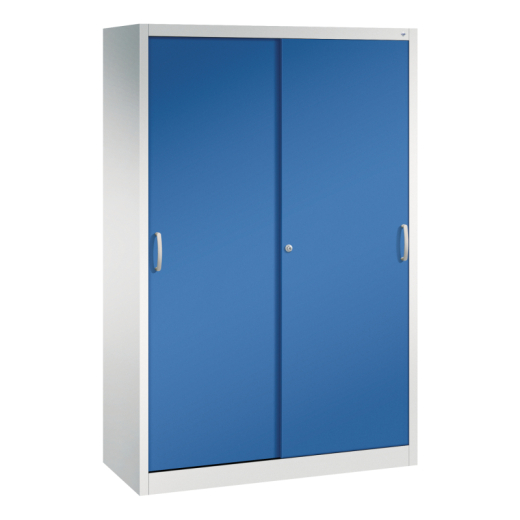 C+P Schwerlastschrank 2059002S10007 Schiebetür 1950x1200x500mm lgr/ebl,