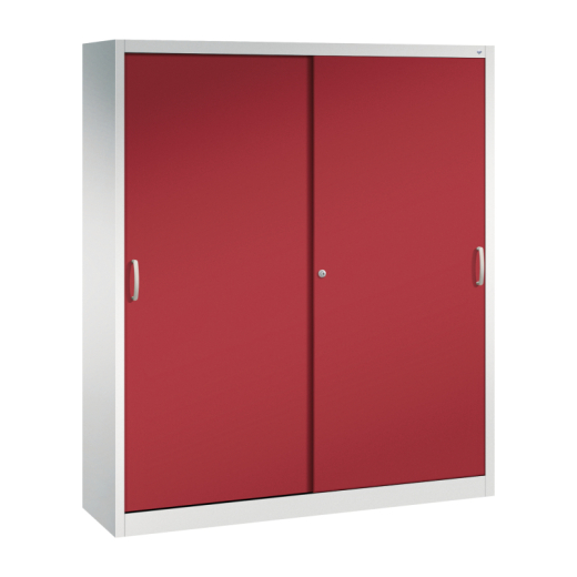 C+P Aktenschrank 214000S10114 2x5OH 1950x1600x400mm lgr/rrt,