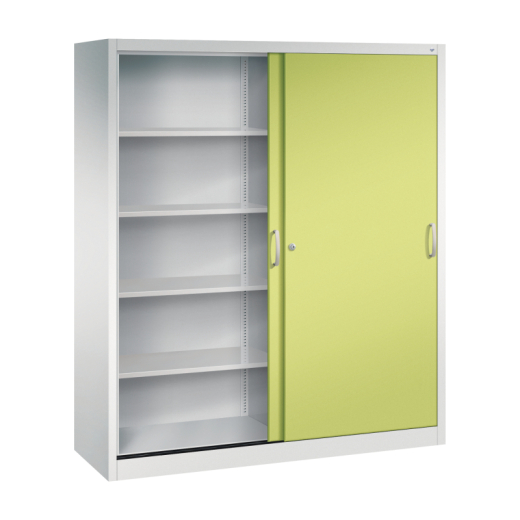 C+P Aktenschrank 215000S10126 2x5OH 1950x1600x500mm lgr/cgn,
