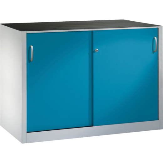 C+P Werkzeugschrank 215609S10051 Schiebetür 1000x1600x500mm lgr/lbl, - 820041658
