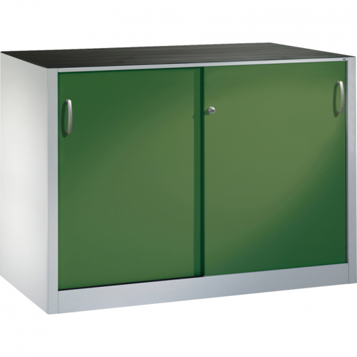 C+P Werkzeugschrank 216609S10049 Schiebetür 1000x1600x600mm lgr/rgn,