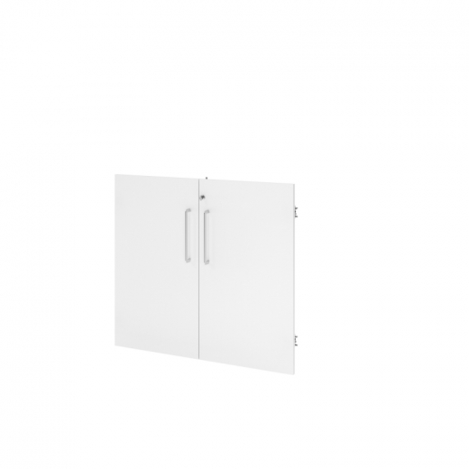 Hammerbacher Tür FlexWall 80cm 2OH weiß 2St.,