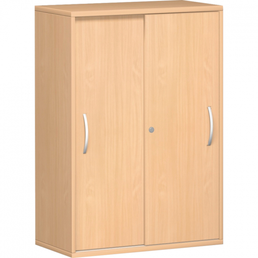 Geramöbel Schiebetürenschrank Flex S-383502-BB 3OH 800x425x1182mm bu, - GER383502BU