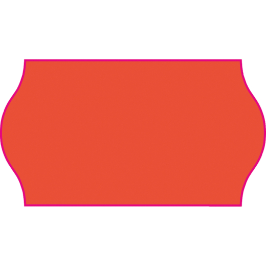 CreenLine Etikett ACL32001110M 22x12mm G1 rt 18x1.500St.,