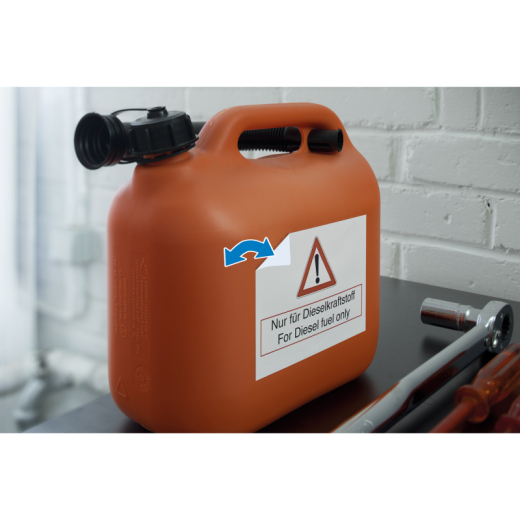 HERMA Etikett 10775 210x297mm weiß 80 St./Pack., - 398156