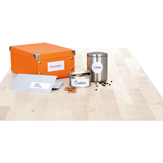 HERMA Etikett PREMIUM 4670 66x33,8mm weiß 2.400 St./Pack., - HER4670