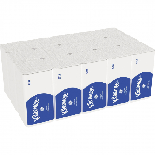 Kleenex Papierhandtuch Ultra Super Soft 6710 weiß 15x96Bl./Pack., - 204539