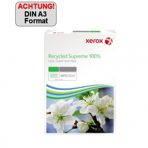 Xerox Kopierpapier Recycled Supreme 003R95861 DIN A3 weiß 500 Bl./Pack., - 204598