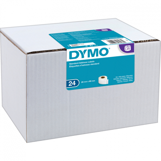 Dymo Adressetikett Standard LW 13188 24x130 St./Pack., - DYMS0722360