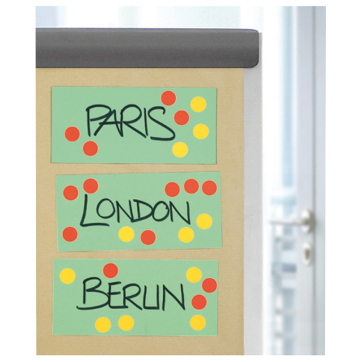 HERMA Markierungspunkt 2271 32mm gelb 480 St./Pack., - HER2271