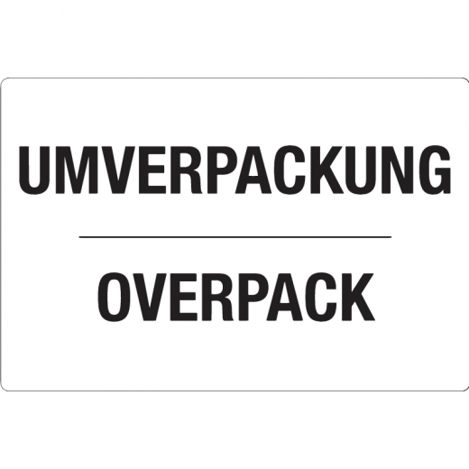 DR-Label Versandetikett DR434S0812 Umverpackung 80x120mm 500St., - 161749200