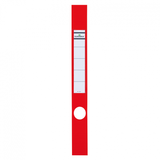 DURABLE Ordneretikett ORDOFIX 809103 schmal/lang rt 10 St./Pack.,