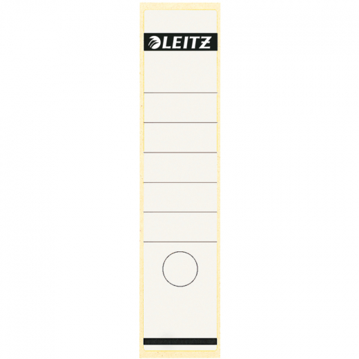 Leitz Ordnerrückenschild 16401001 61,5x285mm weiß 100 St./Pack.,