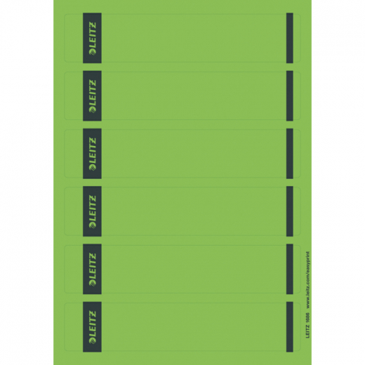 Leitz Ordneretikett 16862055 kurz/schmal Papier gn 150 St./Pack.,