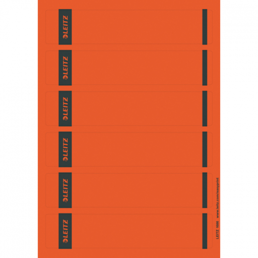 Leitz Ordneretikett 16862025 kurz/schmal Papier rt 150 St./Pack.,