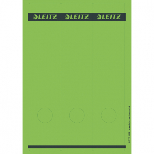 Leitz Ordneretikett 16870055 lang/breit Papier grün 75 St./Pack.,