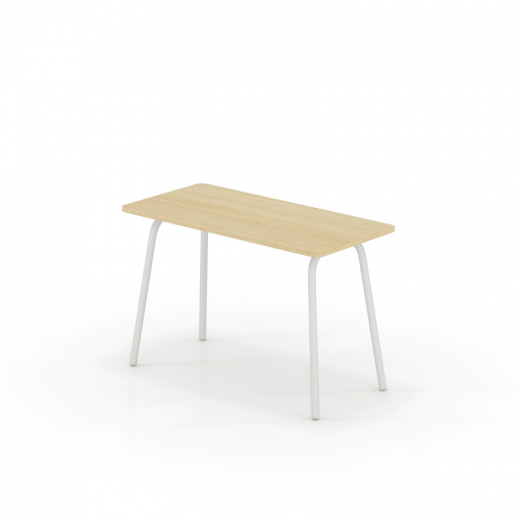 Schreibtisch Sedus se:lab work&meet 120x74x80cm weiß/eiche hell, - 815019272