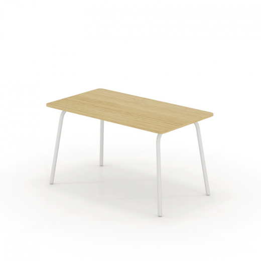 Schreibtisch Sedus se:lab work&meet 140x74x80cm weiß/eiche hell, - 815019172