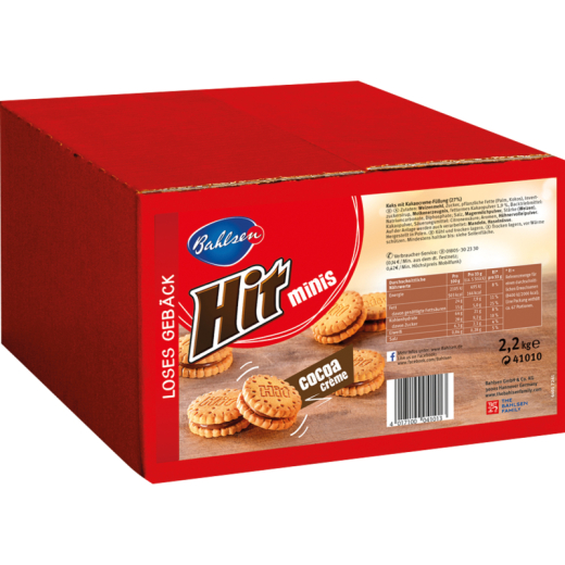 Bahlsen Gebäck Hit Minis 41010 lose 2,2kg, - 492114500