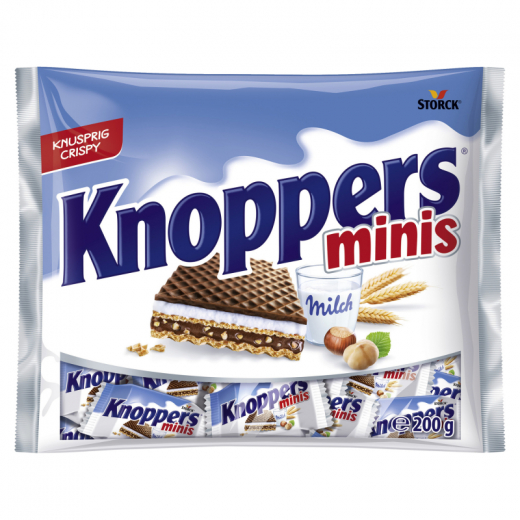 Knoppers Waffelgebäck Minis 471564-00 200g,