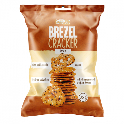 Hellma Brezel Cracker Sesam 70103845 35g 28St,