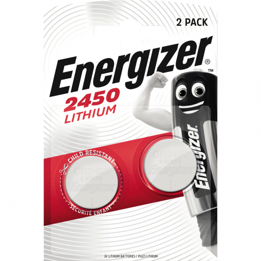 Energizer Spezialzelle Lithium CR 2450 E300830700 2 St./Pack., - 216075