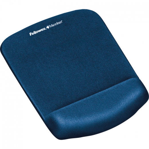 Fellowes Handgelenkauflage PlushTouch 9287302 Mauspad blau, - 166467001