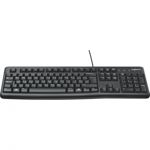 Logitech Tastatur K120 920-002489 3x18x47cm USB schwarz, - LOG920002489