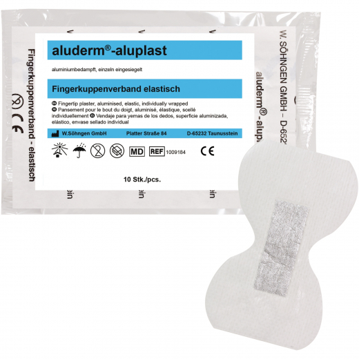 aluderm Fingerkuppenverband aluplast 1009184 el. 10 St./Pack., - 217406