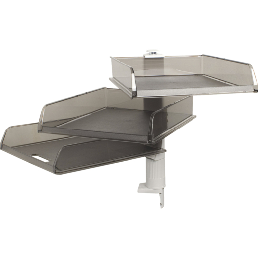 Exacompta Schwenksäule 12027D 3Ablagen B4 tr gr, - 127039280